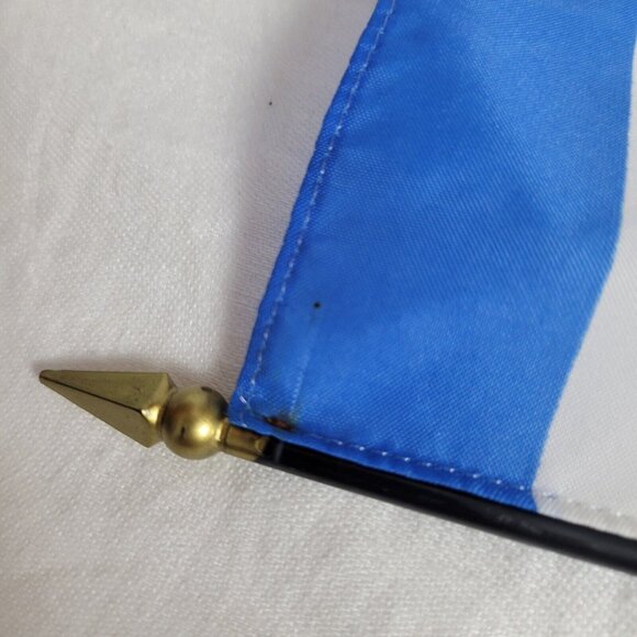 Vintage LOT of 10 small flags various souvenir Bekin Kenya Sri Lanka Lithunia GC - Picture 9 of 10